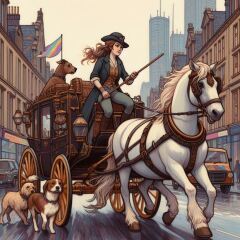 The Bluestocking - where women are women, and small furry animals are gerbils, quokkas,  capybaras, or a red panda called Rosy