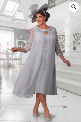 Why is the go to mother of bride outfit a hideous stiff coat dress with hat?