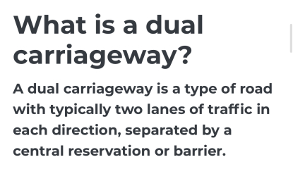 To think that cyclists shouldn’t be allowed on dual carriageways