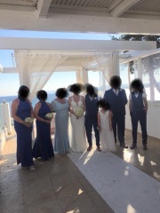 Why is the go to mother of bride outfit a hideous stiff coat dress with hat?