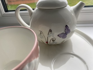 To ask you to show me your butter dish