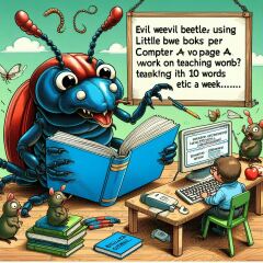 Roll up, Ladies and Gentlecreatures, the Bluestocking has been redecorated