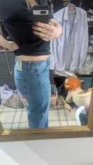 I just took k my measurements to buy the right size of jeans and apparently I should be buying size 20 even though..