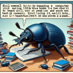 Roll up, Ladies and Gentlecreatures, the Bluestocking has been redecorated