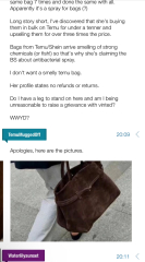 To think I've been ripped off / scammed? Vinted