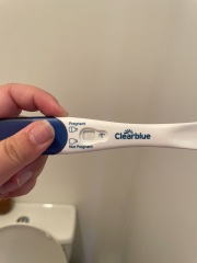 Pregnancy symptoms and test results