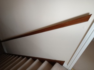 Staircase update, do I paint the bannister or replace totally?
