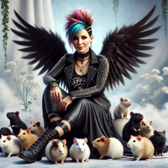 The Bluestocking - where Spring has sprung and the grass is riz.