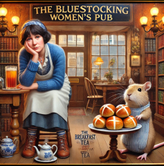 The Bluestocking - where Spring has sprung and the grass is riz.