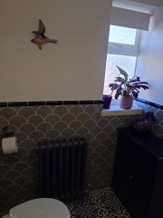 To ask you to show me your bathrooms?