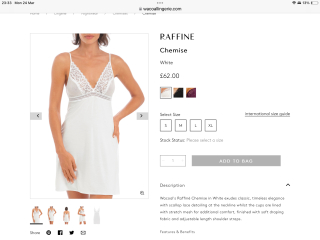 Full length slip - nicer than M&S?