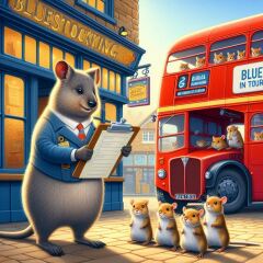 Roll up, Ladies and Gentlecreatures, the Bluestocking has been redecorated