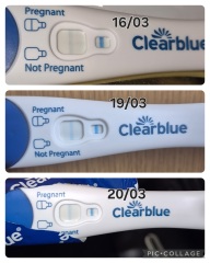 Line Progression but still testing 1-2 on Clear Blue