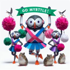 Roll up, Ladies and Gentlecreatures, the Bluestocking has been redecorated