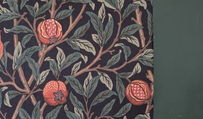 What colour walls with this William Morris wall paper