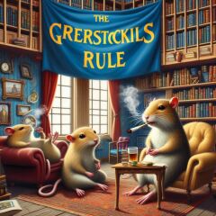 The Bluestocking - where Spring has sprung and the grass is riz.