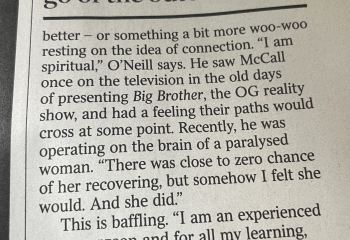 if I told you I wanted to socialise with my surgeon