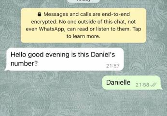 Did she mishear my name?