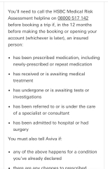 Holiday in 5 weeks, referred for tests. Insurance?