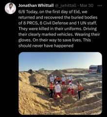 To be horrified that Israel is slaughtering children at a rate not seen in over 20 years? (thread 2)