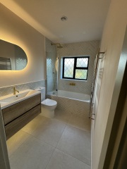 To ask you to show me your bathrooms?