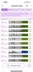 Opks 4 months post miscarriage-opk pics included