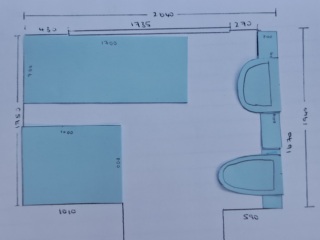 Bathroom layout help