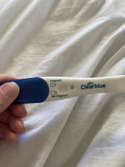 Pregnancy symptoms and test results