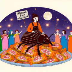 Roll up, Ladies and Gentlecreatures, the Bluestocking has been redecorated