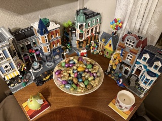 To show me your Lego collection?