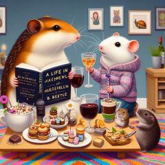 The Bluestocking - where Spring has sprung and the grass is riz.