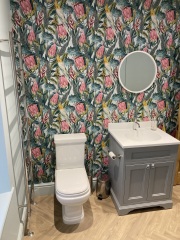 To ask you to show me your bathrooms?