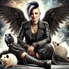 The Bluestocking - where Spring has sprung and the grass is riz.