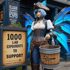 The Bluestocking - where Spring has sprung and the grass is riz.