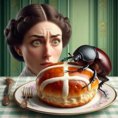 The Bluestocking - where Spring has sprung and the grass is riz.