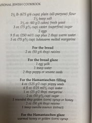 South African Hammantaschen recipe?