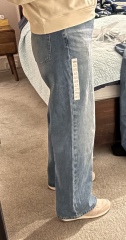 Going from slim jeans to wide