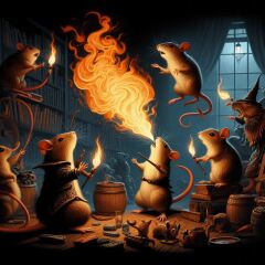 The Bluestocking - where Spring has sprung and the grass is riz.