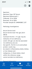 To ask you to help decipher my medical test results….