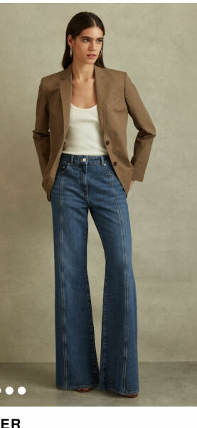 How to style wide leg jeans?