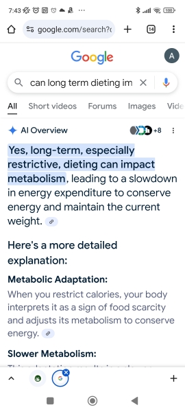 To think that women don't actually need 2000kcal a day