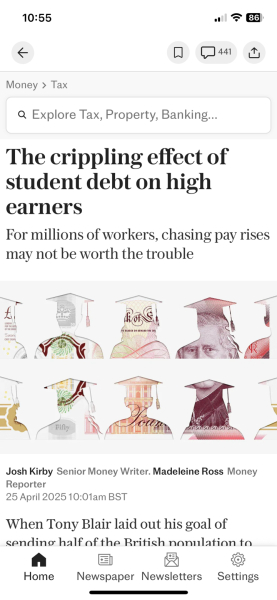 How is your child covering tuition fees?