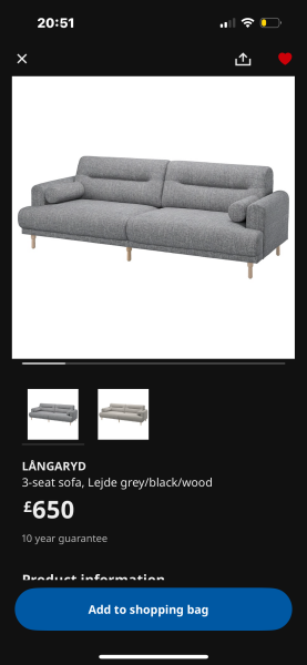 Decent quality mid century style sofa - where to buy?