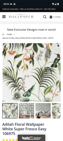 Looking for wallpaper floral/birds