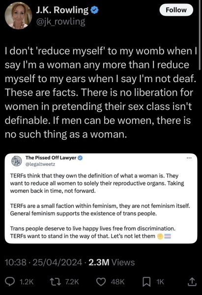 Help - a quote needed about not being ‘defined’ by our biology