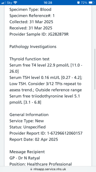 Thyroid knowledge needed
