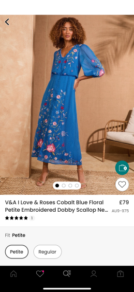 Very elusive dress for informal summer wedding