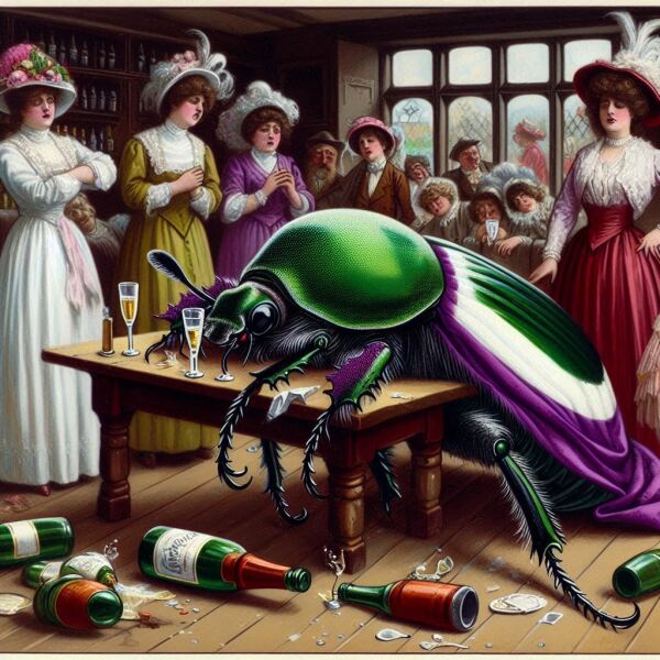 The Bluestocking - where women are women, and small furry animals are gerbils, quokkas,  capybaras, or a red panda called Rosy