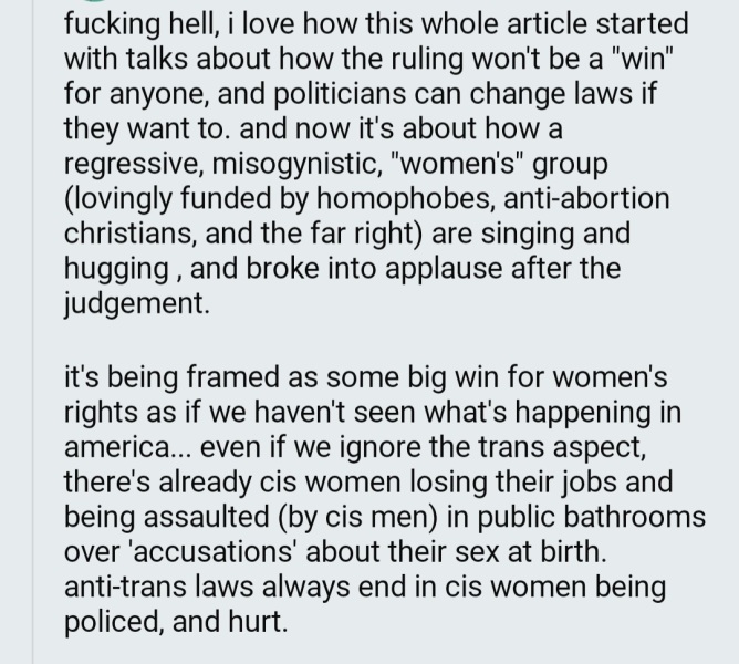 Supreme court ruling