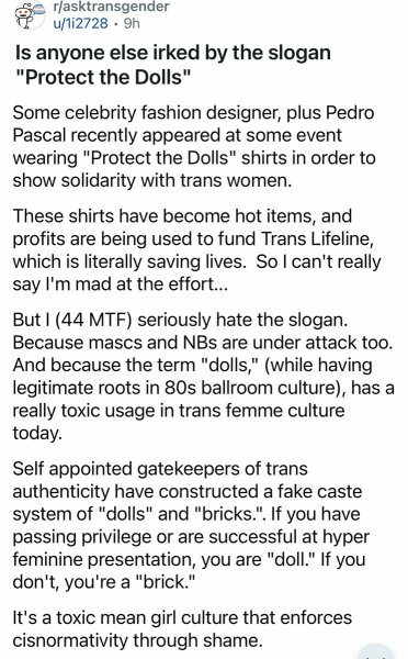 "protect the dolls" - what is this?